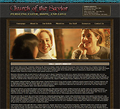 Small Groups church ministry page.