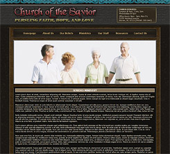 Senior's Ministry page.