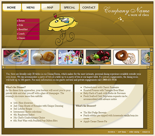 banner design templates. restaurant template design